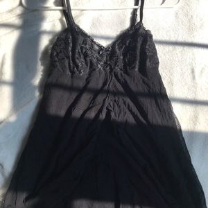 Black lace babydoll Nordstrom’s